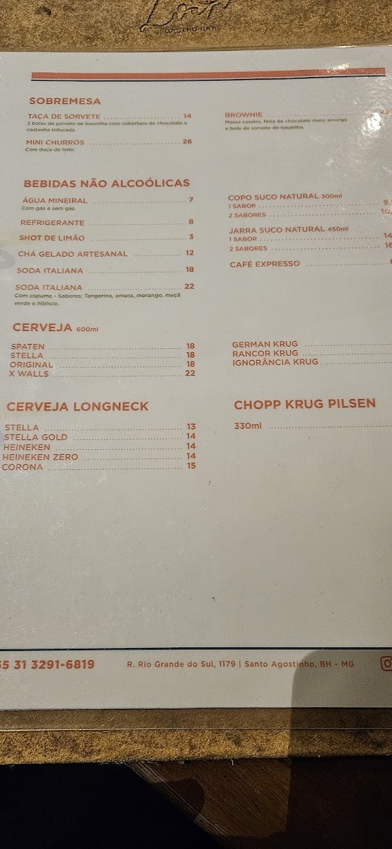 Menu Loop Gastro Bar-5