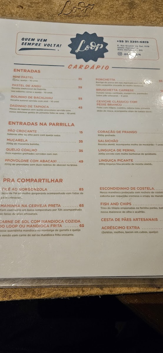 Menu Loop Gastro Bar-8